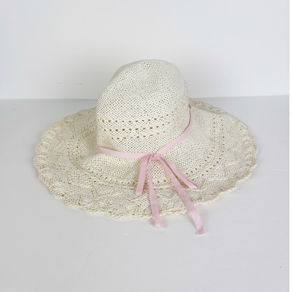 Banana Republic Straw Floppy Sun Hat - Picture 2 of 7